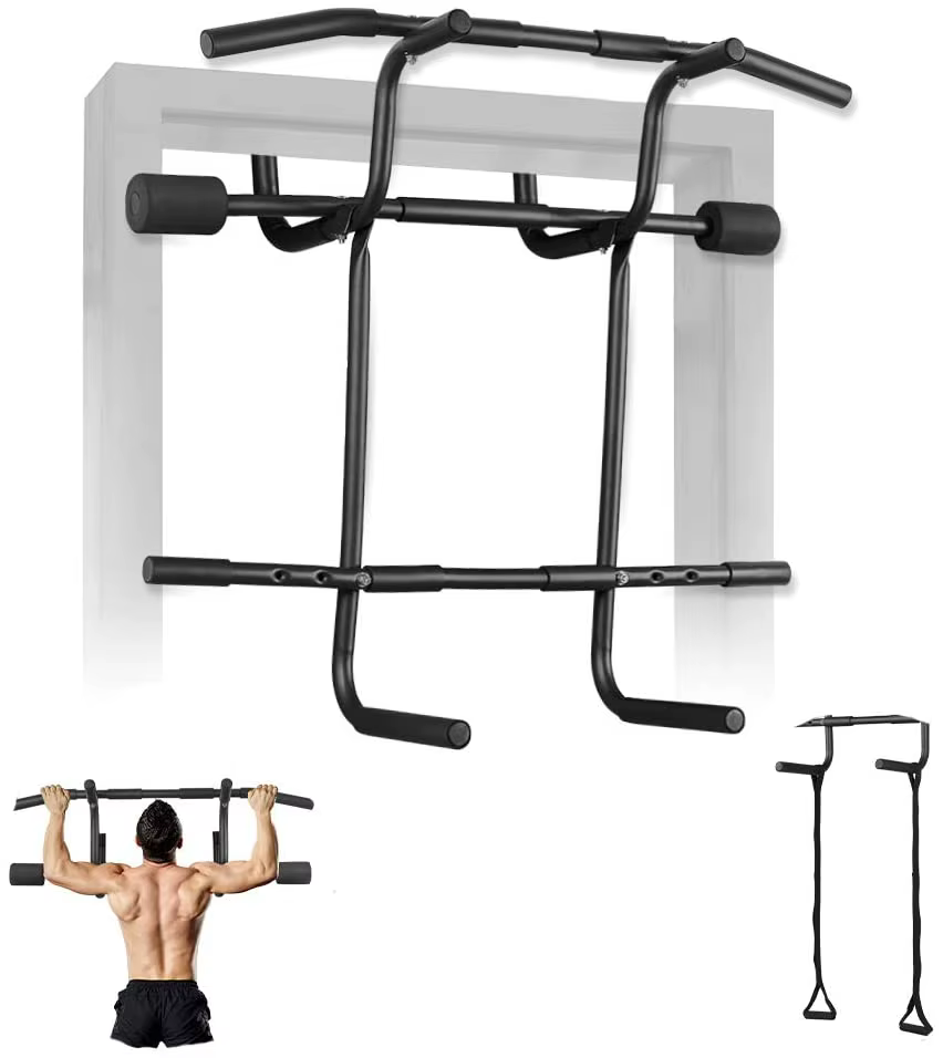 Barre de traction multi-gym pour porte, barre de trempage, Fitness pour l'entraînement de force à do