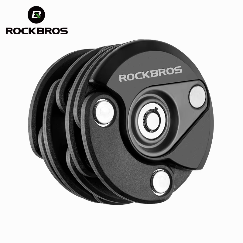 ROCKBROS antivol de vélo avec clés antivol de vélo haute sécurité antivol Portable vélo chaîne antiv