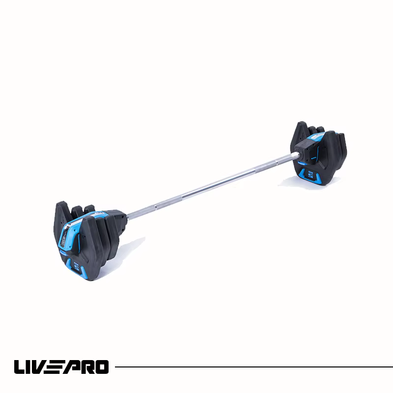 Nouveau Ensemble de poids d'haltères de pompe de levage de poids fixe de remise en forme intelligent