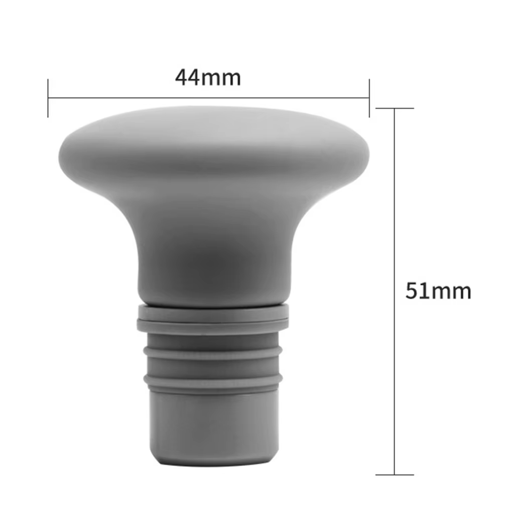 Têtes de pistolet de Massage en Silicone