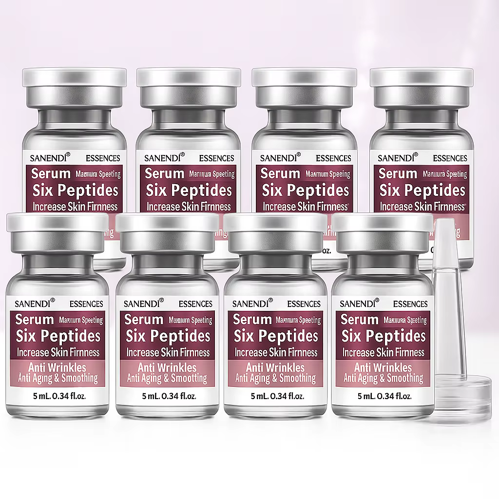 Ampoule à Six Peptides, sérum à l'acide hyaluronique pour le visage, Dr.Pen, Solution d'acné, réparation, soins hydratants pour la peau, coréen, 10 pièces/boîte