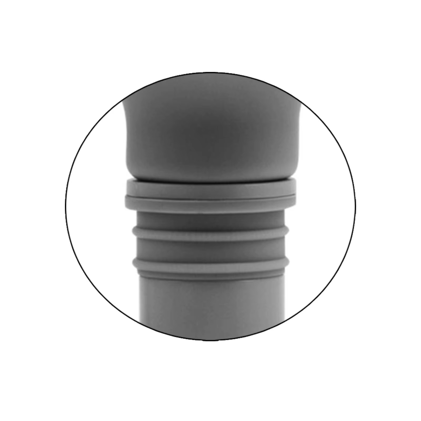 Têtes de pistolet de Massage en Silicone