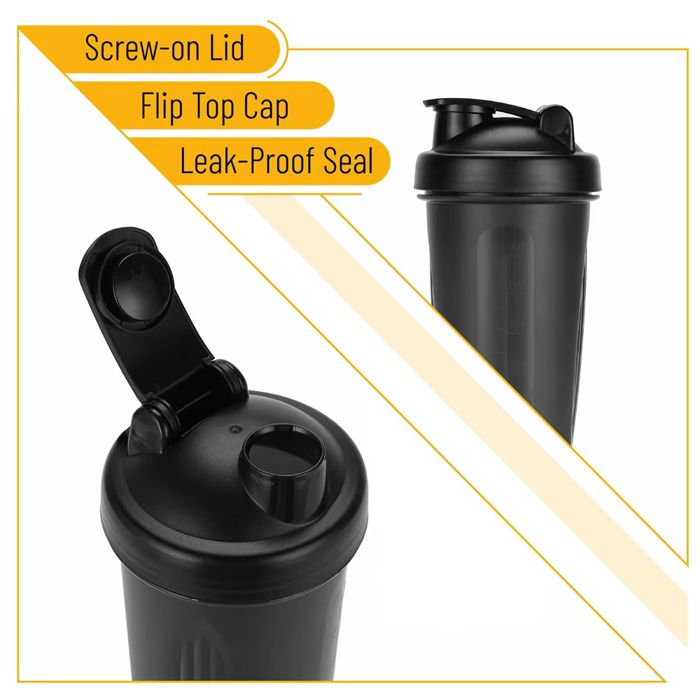 Shaker à protéines Portable de 600ml