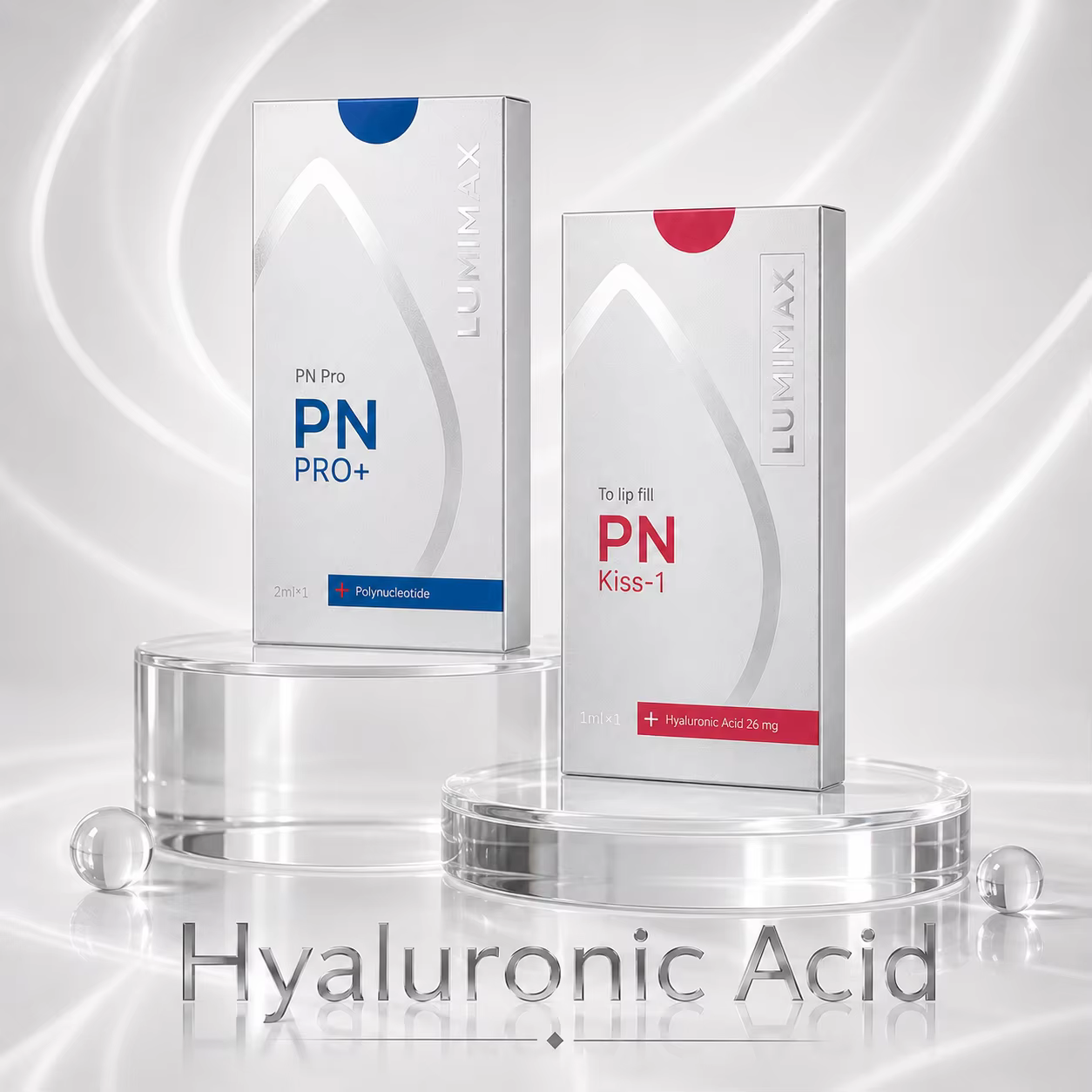 Sérum hydratant et repulpant à l'acide hyaluronique pour le visage, les yeux et les lèvres – Soin coréen sans aiguille