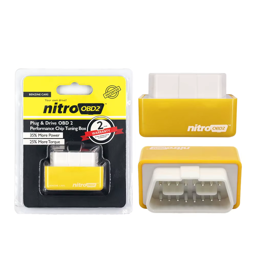 Nitro 15% Économie de Carburant EcoOBD2 Nitro obd2 pour Voitures à Essence Eco OBD Diesel Nitro OBD2 Boîtier de Reprogrammation Plug&Driver