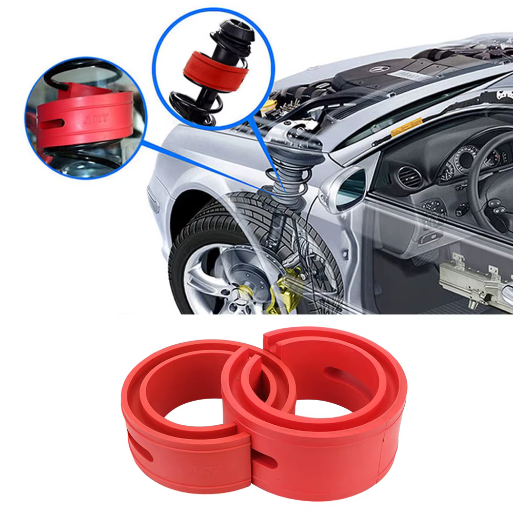 Amortisseur de voiture en caoutchouc, pare-chocs à ressort, coussin de puissance, ensemble de planche de suspension, tout-terrain, 4x4, accessoires automobiles universels