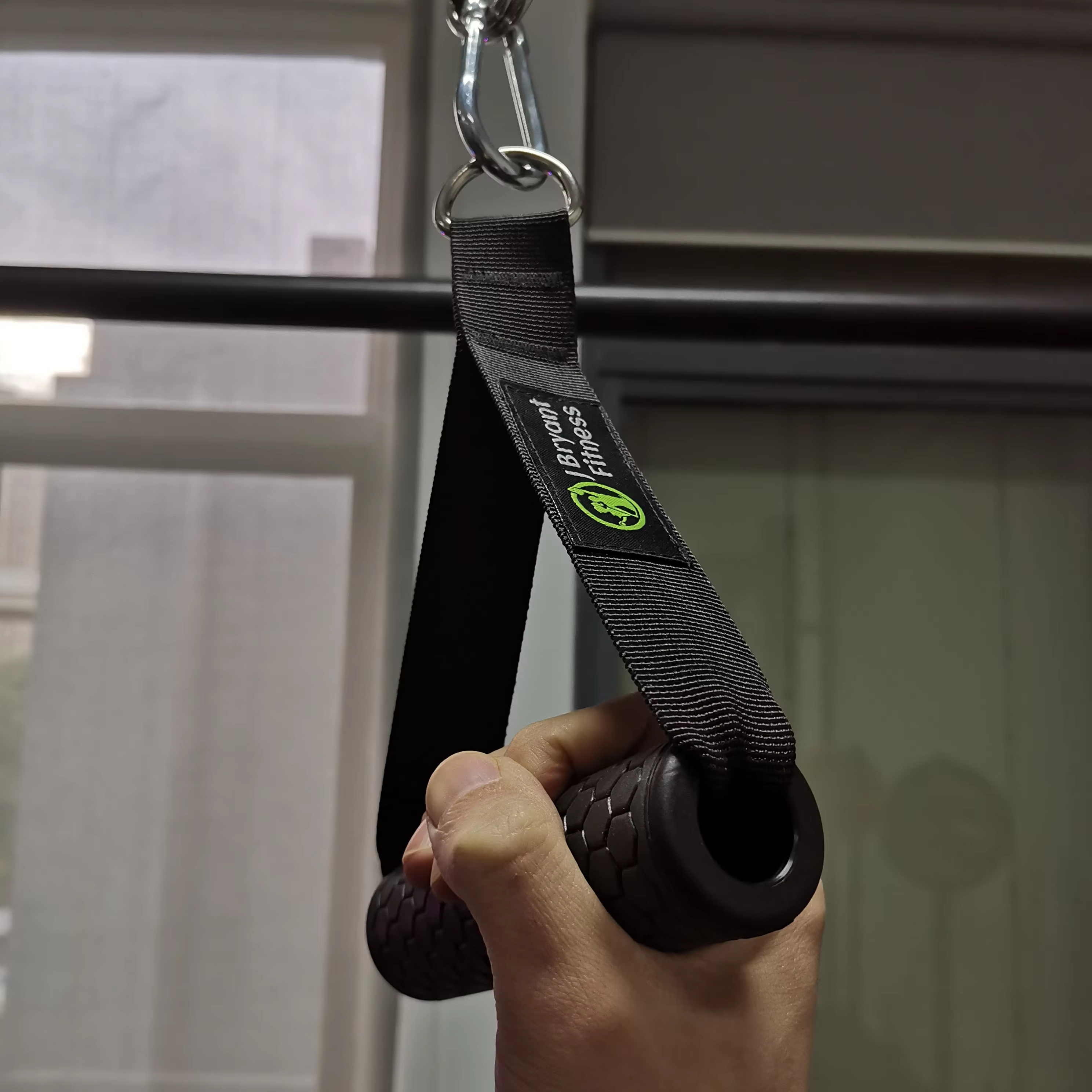 Attache cable musculation equipement Poignée de gymnastique antidérapante d-ring tirer la barre