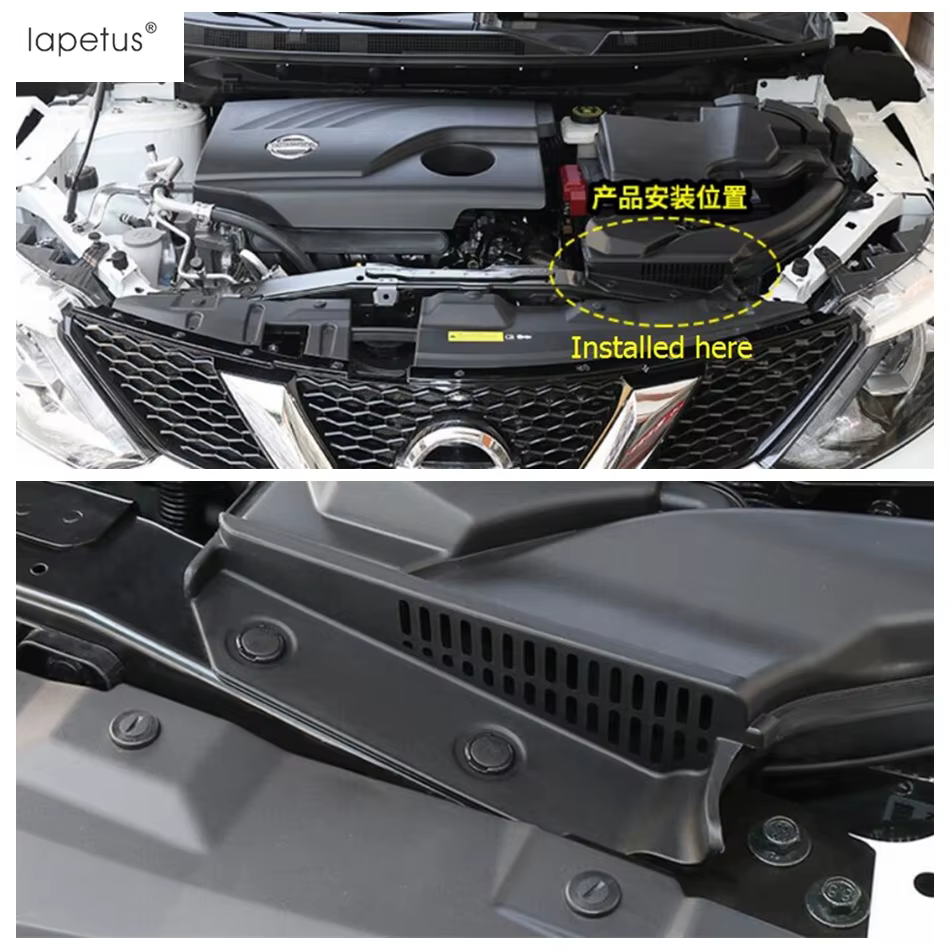 Accessoires de voiture pour Nissan Qashqai J11 2.0L 2014 – 2020, Kit de protection de l'évent d'entrée de climatiseur, Kit de garniture