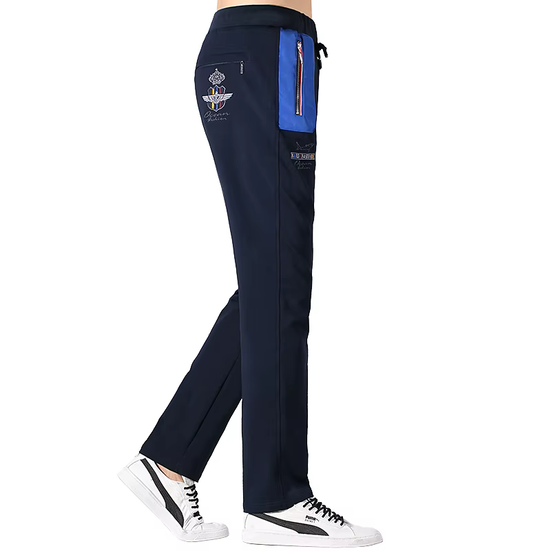 Pantalon de sport en coton à taille élastique pour hommes, vêtements d'entraînement décontractés, vêtements de course, blanc, mode toutes saisons, fjdehors, taille M à 3XL
