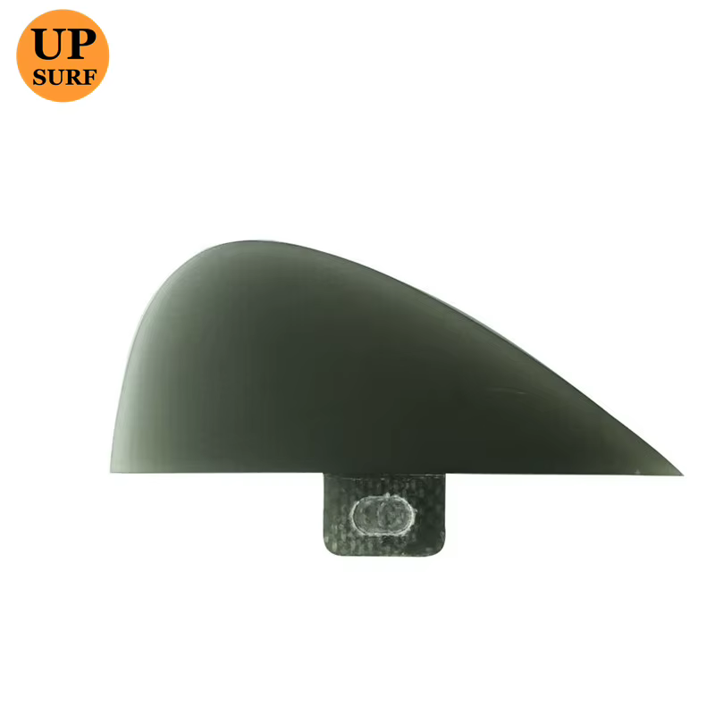 Aileron de planche de SUP UPSURF FCS/UPSURF FUTURE à double fixation, aileron central Knubster, aileron central de surf bleu