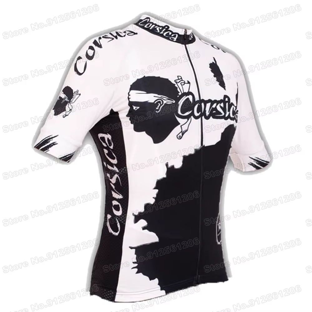 2022 Corsica Maillot de cyclisme ensemble hommes vêtements