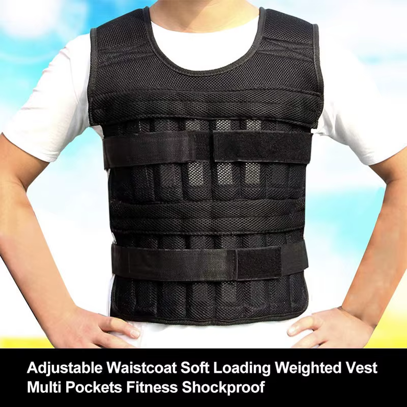Gilet de poids de chargement 15KG 30KG