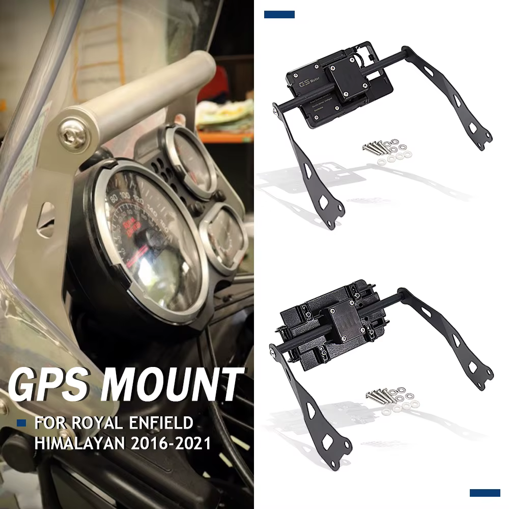Support de plaque de navigation GPS pour téléphone portable, accessoires de moto pour ROYAL ENFIpshimalayan 2016-2020, 2019