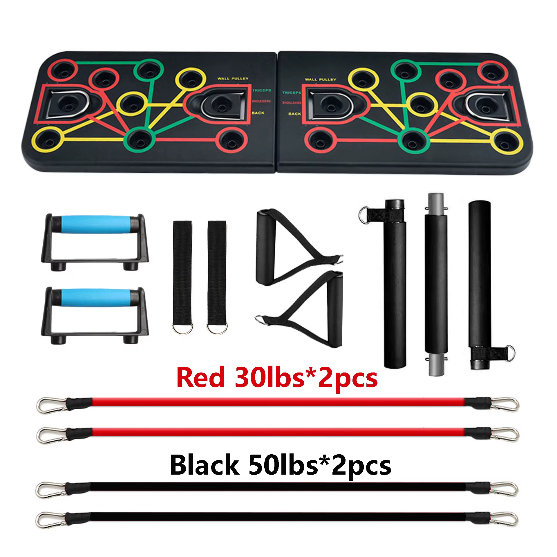 Bandes de caoutchouc pliables de 160lb