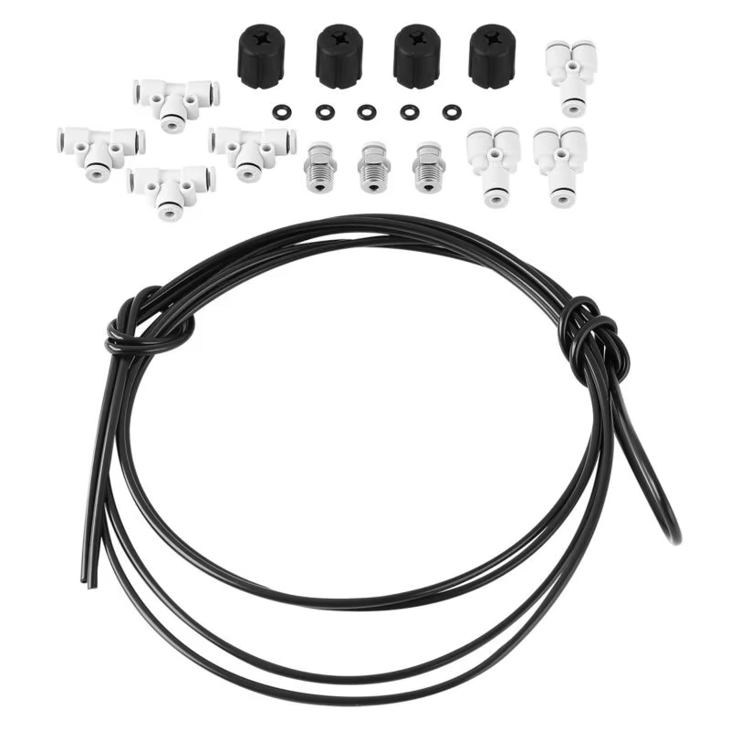 Kit d'accessoires de ligne de tuyau de Suspension d'amortisseur d'air pour Harley Touring FLHX Softail Sportster Dyna 1984-2017