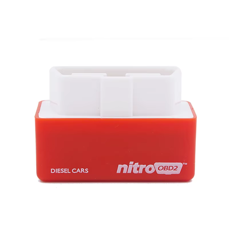 Boîte de réglage de puce à benzine Nitro OBD2, augmentation de la puissance cachée, prise et entraînement, puces complètes, performances de voiture diesel, plus de couple