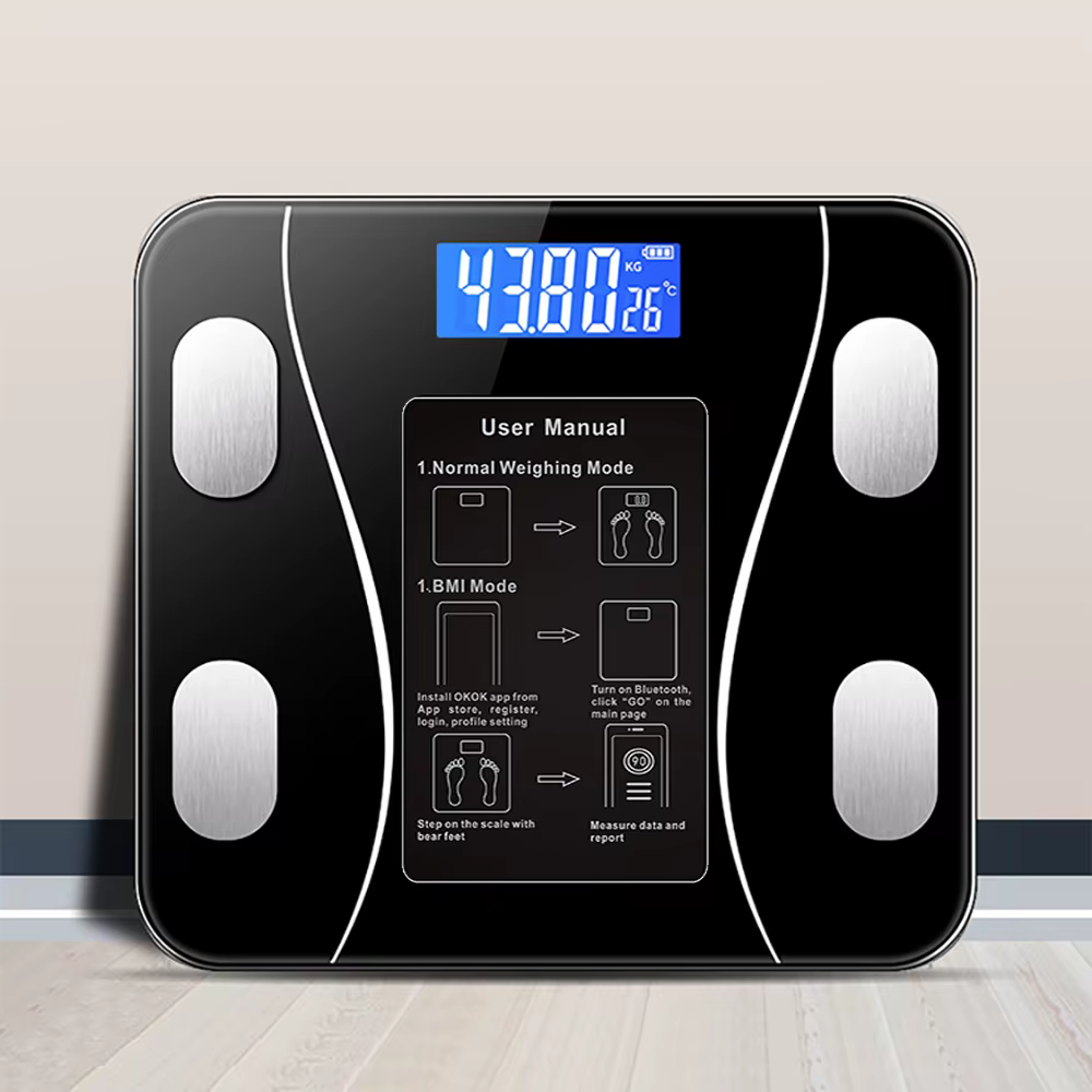 Balance de graisse corporelle intelligente sans fil