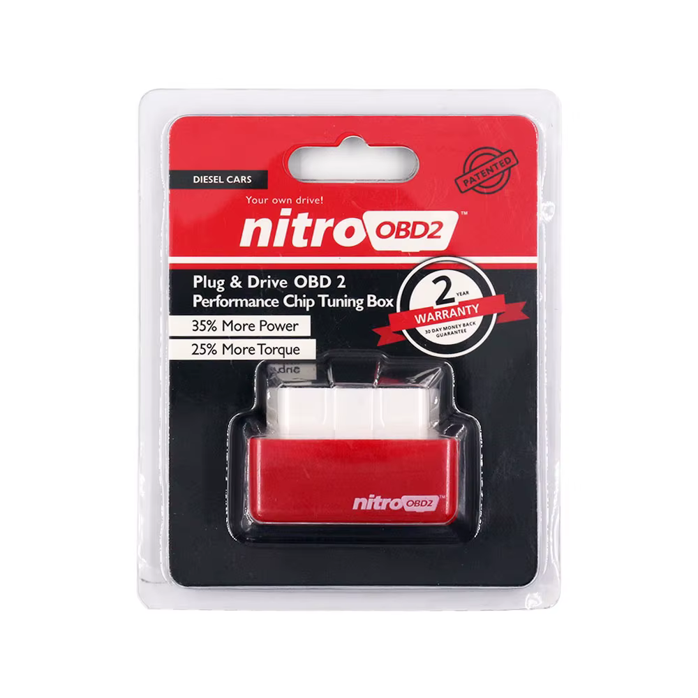 Nitro 15% Économie de Carburant EcoOBD2 Nitro obd2 pour Voitures à Essence Eco OBD Diesel Nitro OBD2 Boîtier de Reprogrammation Plug&Driver