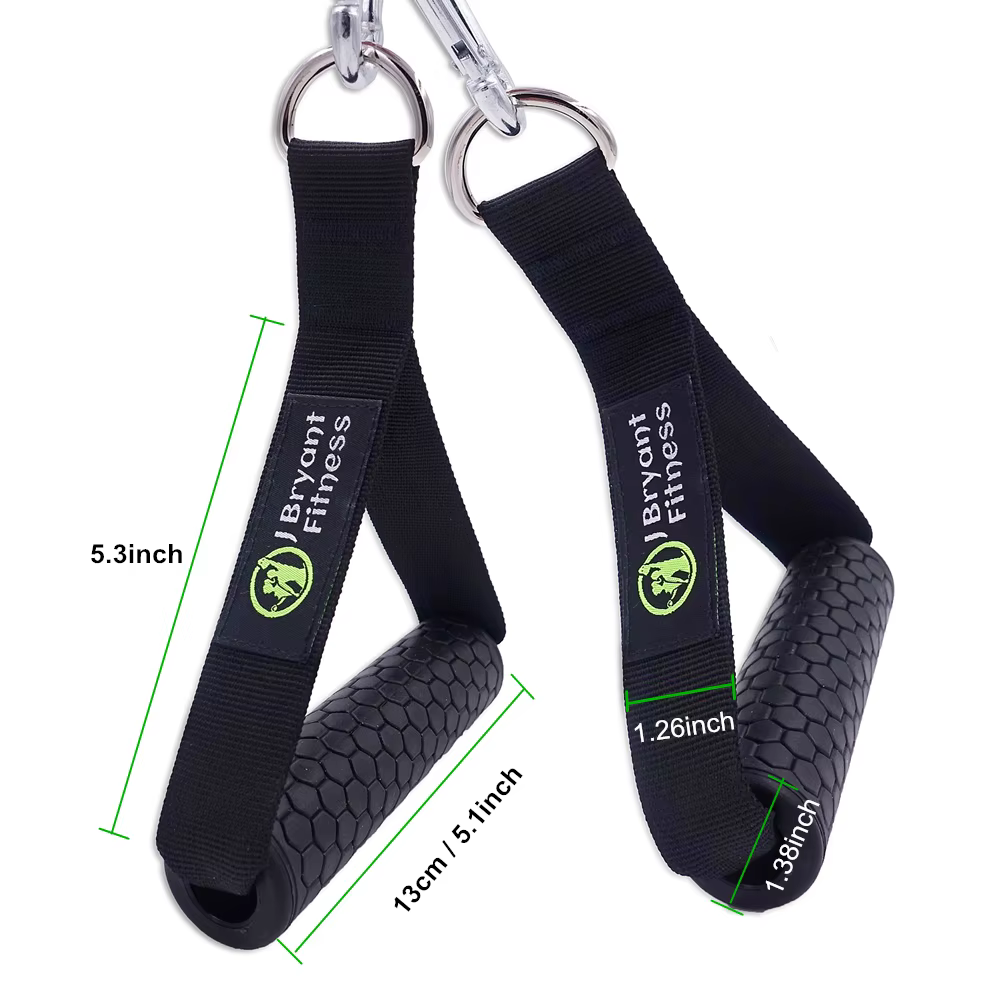 Attache cable musculation equipement Poignée de gymnastique antidérapante d-ring tirer la barre