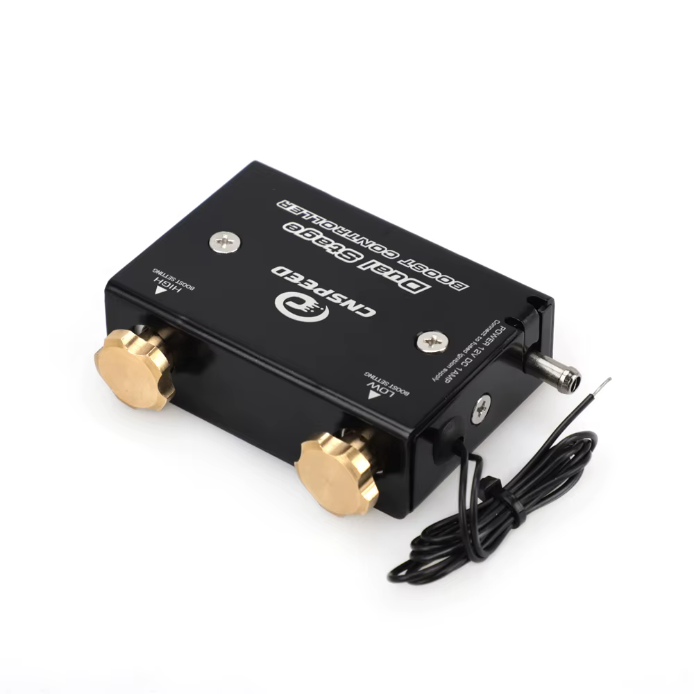 Kit de contrôleur de suralimentation Psi pour turbocompresseur électronique à double étage bleu/avec interrupteur