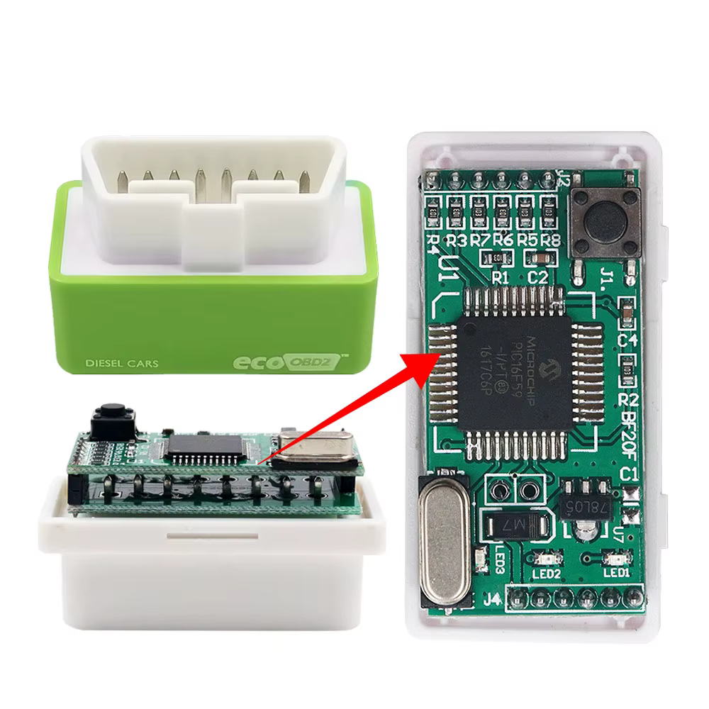 Nitro 15% Économie de Carburant EcoOBD2 Nitro obd2 pour Voitures à Essence Eco OBD Diesel Nitro OBD2 Boîtier de Reprogrammation Plug&Driver
