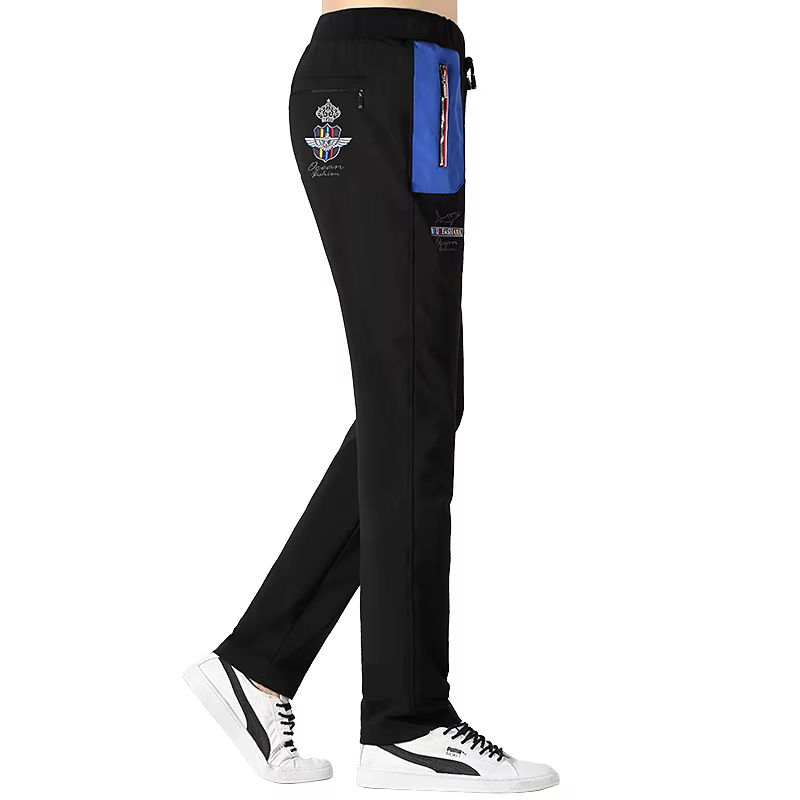 Pantalon de sport en coton à taille élastique pour hommes, vêtements d'entraînement décontractés, vêtements de course, blanc, mode toutes saisons, fjdehors, taille M à 3XL