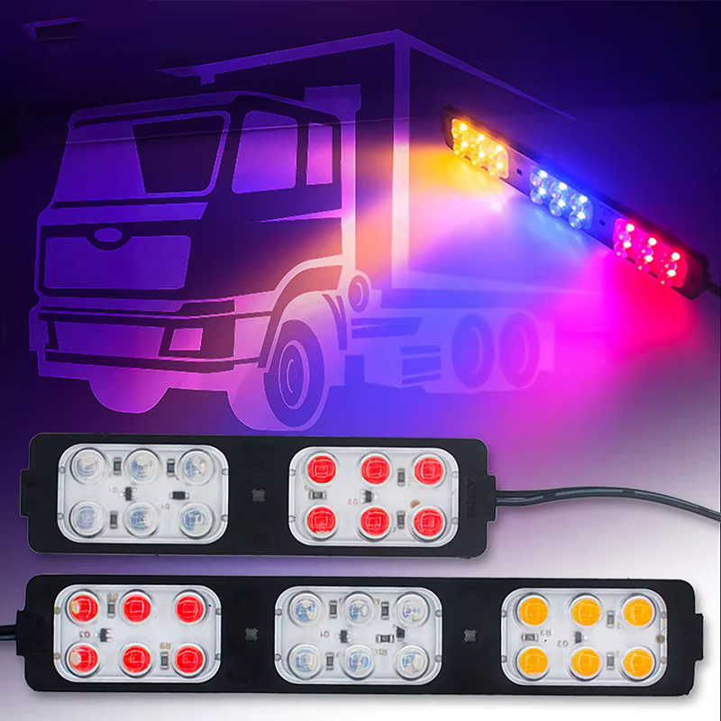 Feu latéral LED pour camion, idéal pour l'avertissement et l'indication d'urgence, adapté aux motos et aux furgons