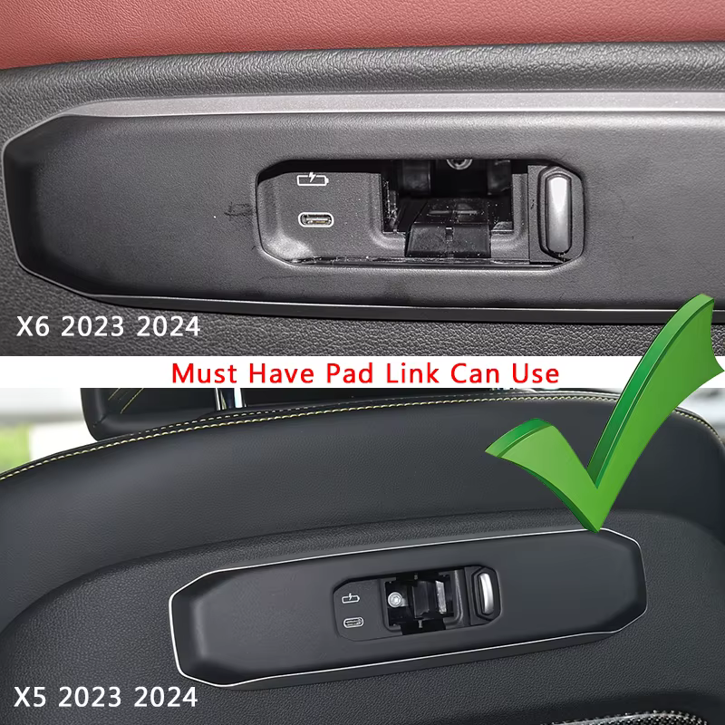 Support magnétique pour siège arrière de voiture, accessoires pour BMW X5 X6 2023 2024, support de téléphone, garniture vidéo automobile