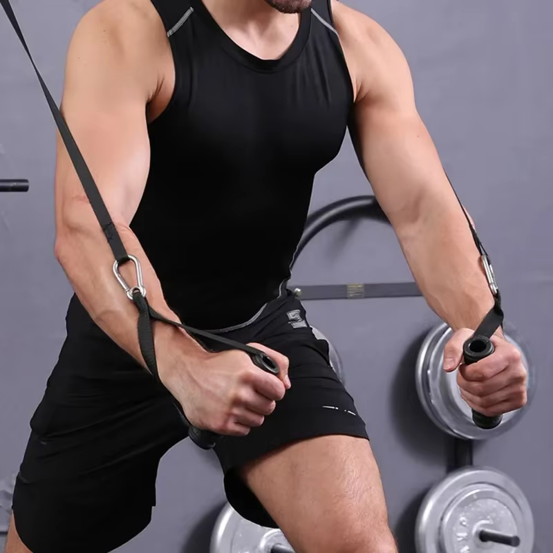 Barre de traction Lat réglable et détachable