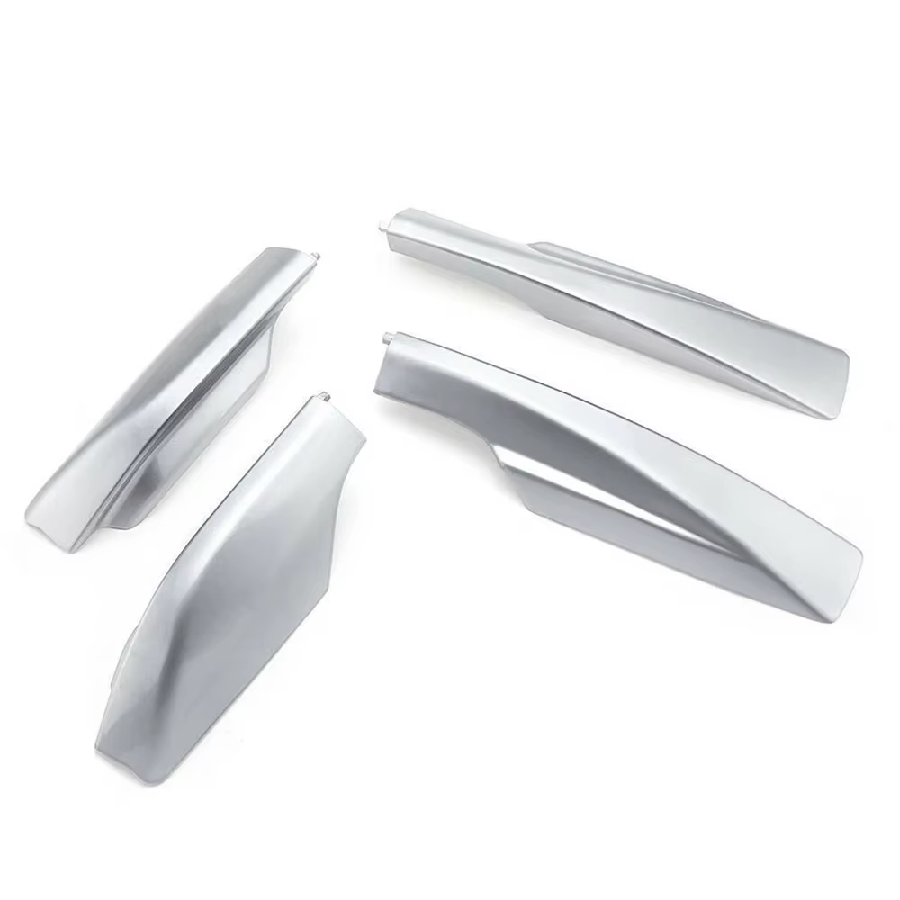 Cache de protection d'extrémité de barre de toit argent/noir pour Toyota RAV4 XA30 2006-2012