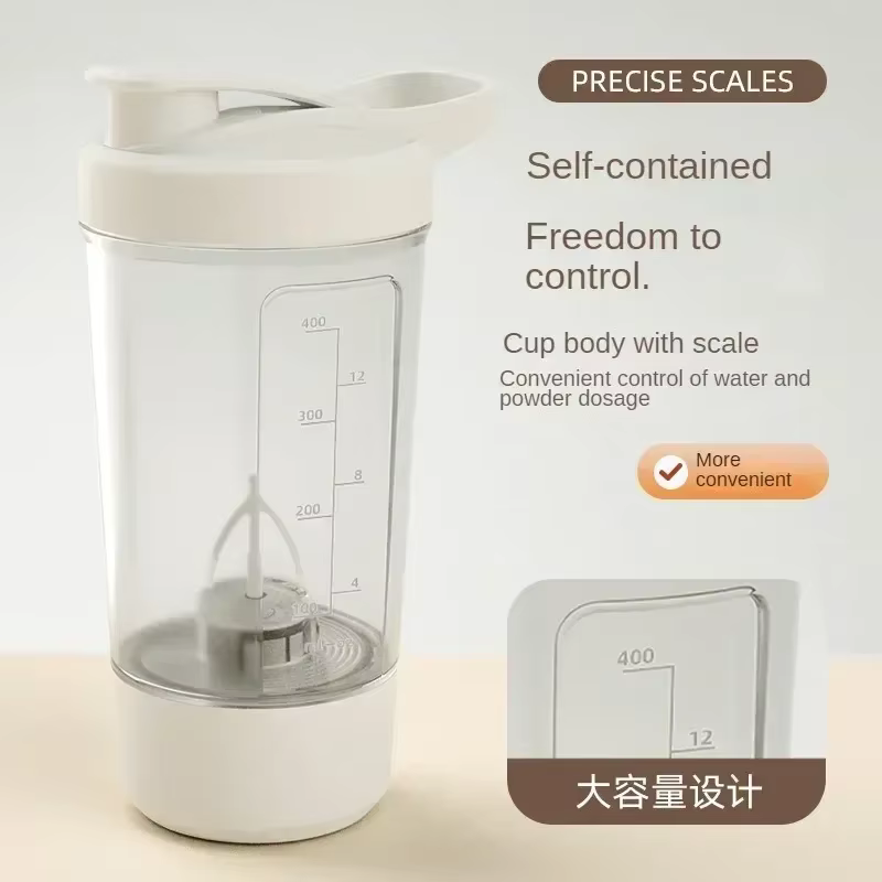 Bouteille Shaker électrique Portable pour protéines
