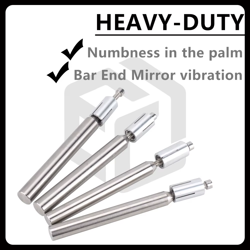 Bouchons de guidon en acier inoxydable de 670 g pour DUCATI Monster/Multistrada/Scrambler/Streetfighter/Hypermotard/Supersport/Panigale