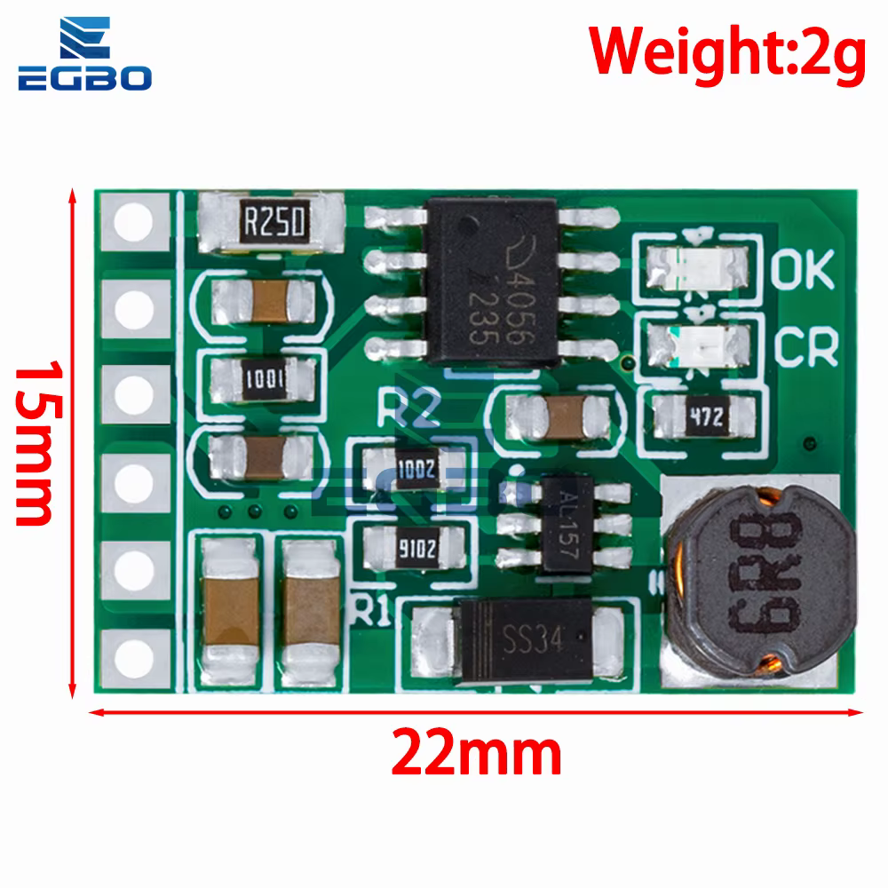 1 ~ 5 pièces 3.7V 4.2V chargeur 5V 6V 9V 12V carte de décharge DC-DC Boost convertisseur chargeur carte de déchargeur pour énergie Mobile solaire bricolage