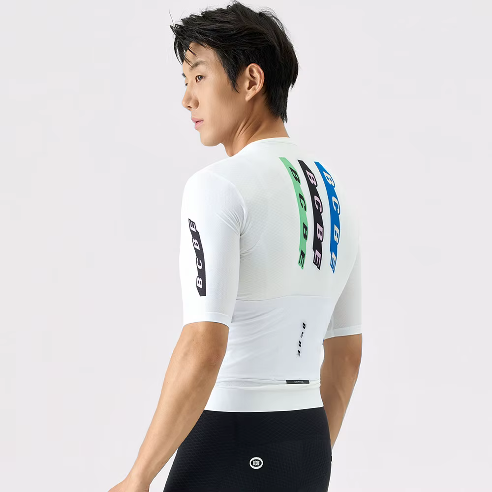 ING Maillot de cyclisme d'été à manches courtes