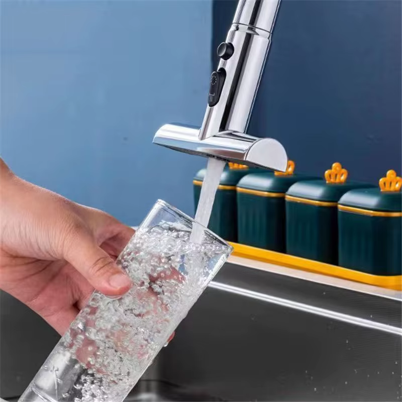 Extension de robinet cascade de cuisine, 3 Modes, tête de pulvérisation, buse de filtre, connecteur de robinet, mélangeurs, accessoire de robinet