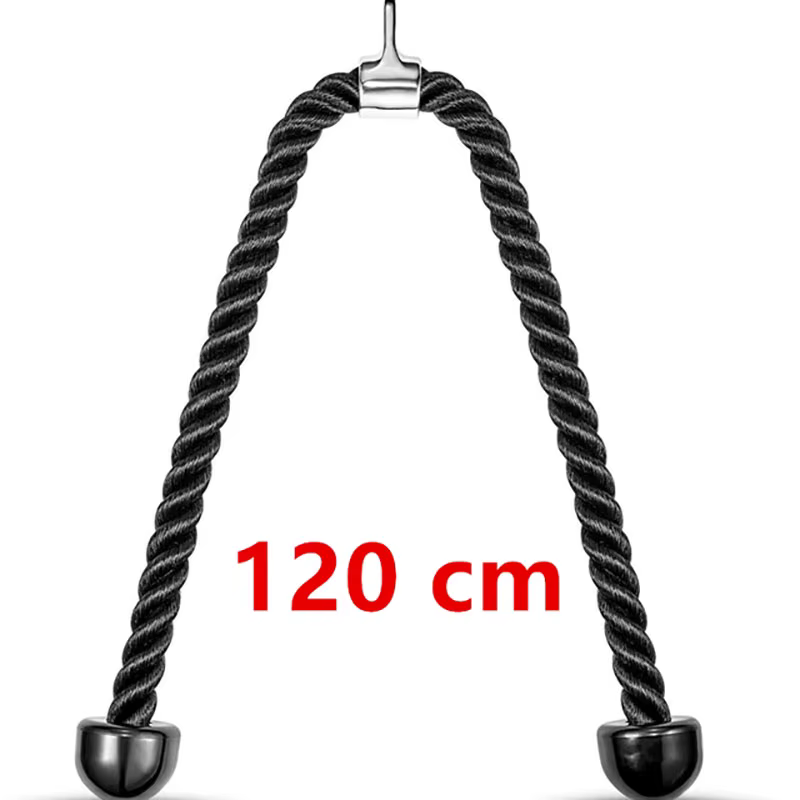 Triceps corde tirer vers le bas câble