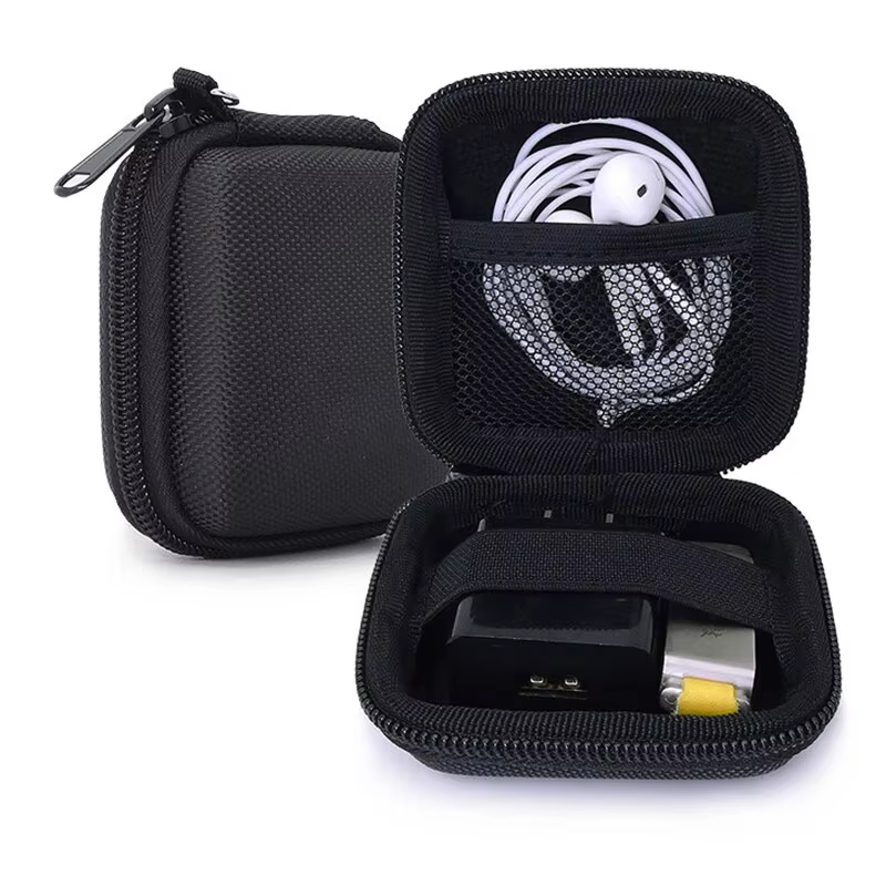 Sac de rangement portable pour écouteurs, sac d'évaluation de câble de données, étui multifonctionnel pour gadgets numériques, chargeur, housse de protection pour disque U
