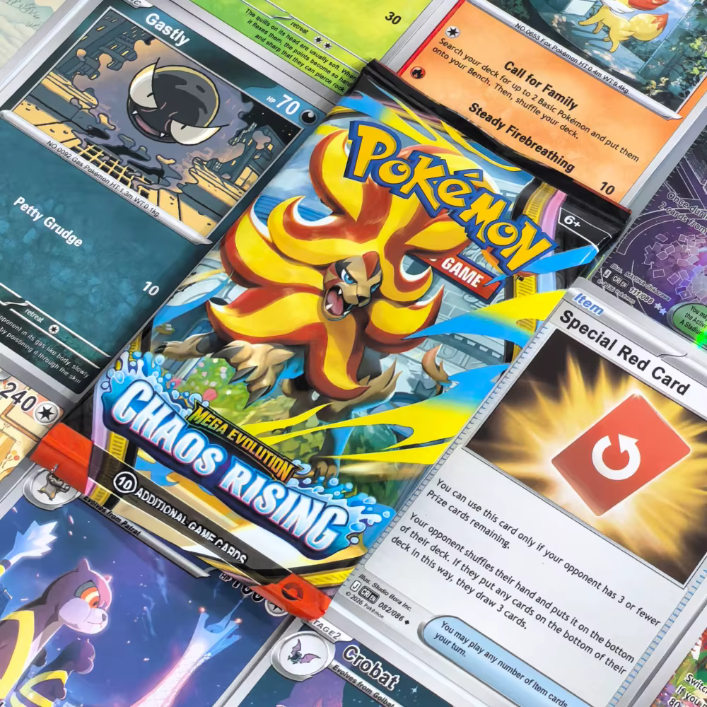 NOUVEAU Pack de Boosters Pokémon TCG Aléatoire 6/15/24 sachets Carte Pokémon CHA Anglais Booster Carte de Combat pour Collection Cadeau