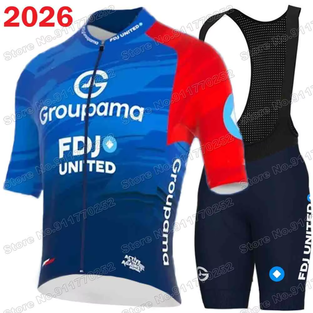Maillot de Cyclisme Équipe FDJ 2026