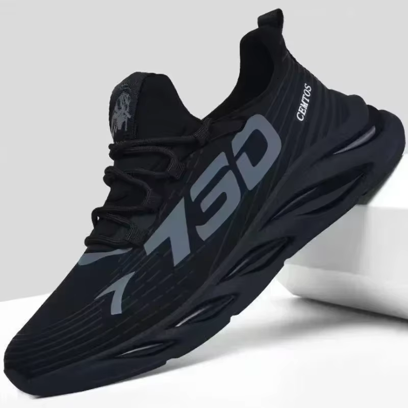Chaussures de course légères en maille respirante pour hommes