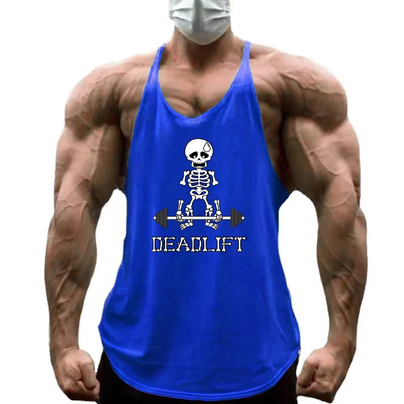 Vêtements d'entraînement musculaire de sport pour hommes