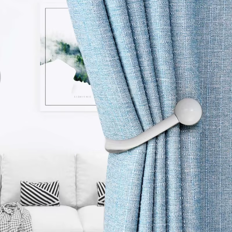 Crochets de retenue pour rideaux, crochets muraux décoratifs pour fenêtres, supports métalliques pour draperies, accessoires de cuisine et de salle de bain