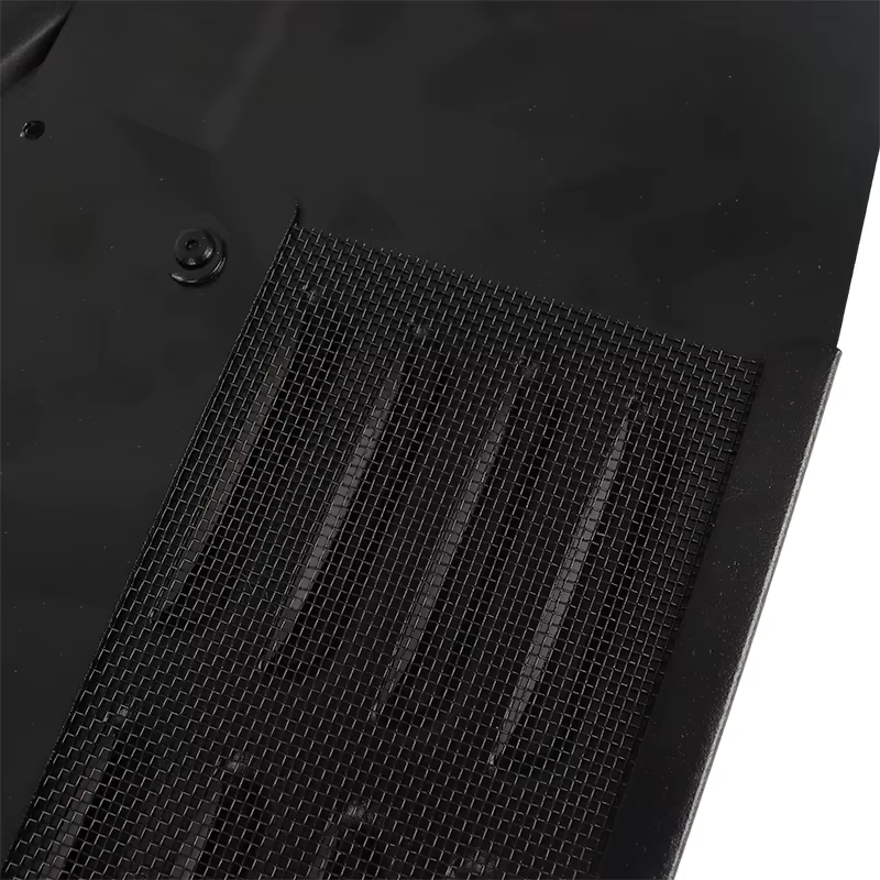 1 paire de couvercles de ventilation pour portes arrière de voiture, noirs, pour FORD TRANSIT CUSTOM 2012-2023, accessoires de voiture