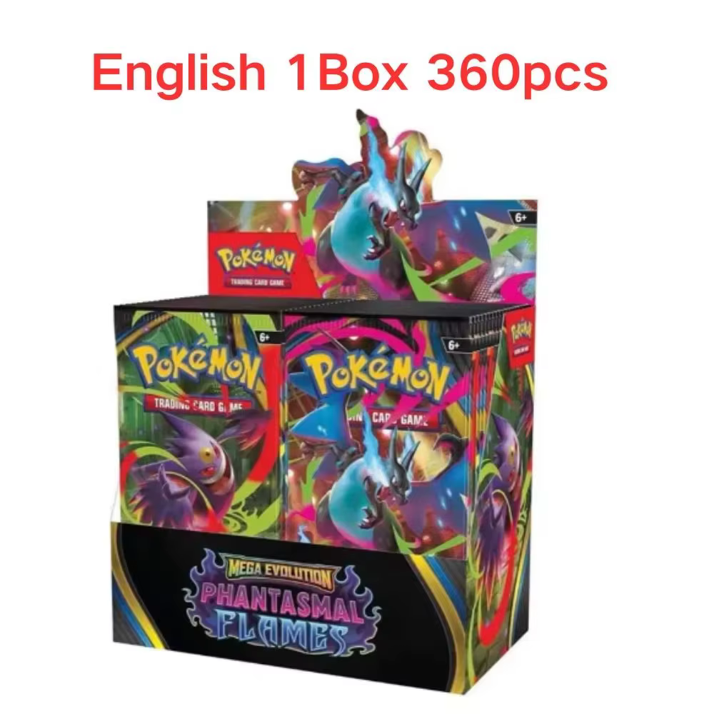 360 cartes Pokémon Scarlet & Violet Prismatic Evolutions, boîte de cartes Pokémon en anglais, Booster Battle 151 Ultra Prism