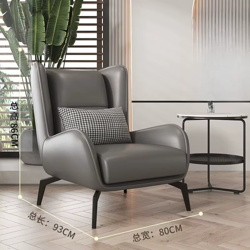 Balcon Support chaise salle à manger en cuir jeu luxe chaise design protecteurs de sol Muebles Para El Hogar salon accessoires