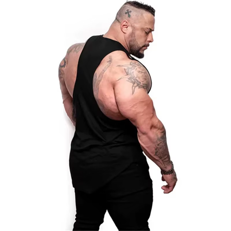 Débardeur de sport décontracté en coton pour homme