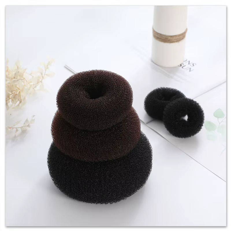 3 pièces chignon beignet mousse magique produits coiffure paresseux cheveux accessoires pour filles femmes dame facile grand anneau outils de coiffure