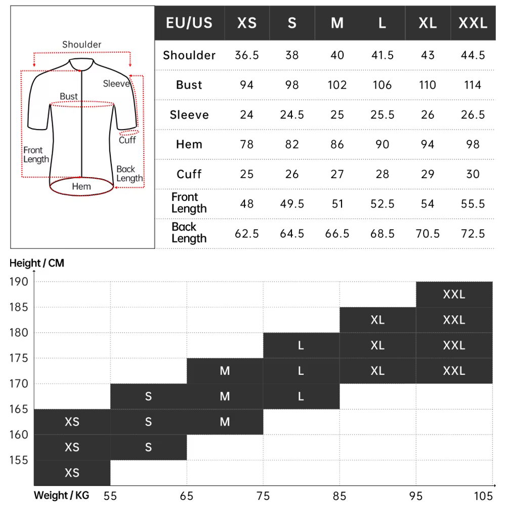 RION Maillot de cyclisme hommes vtt