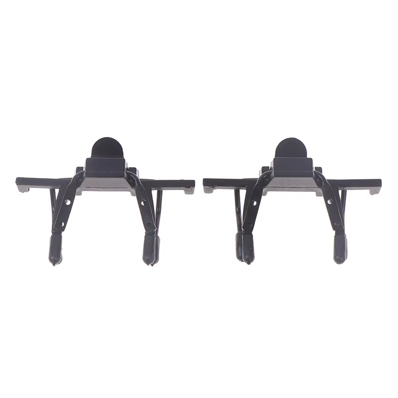 2 pièces pince de montage accessoires dentaires pour lunettes Loupe binoculaire médicale Loupe LED dentiste Surgiacl phare lampe frontale