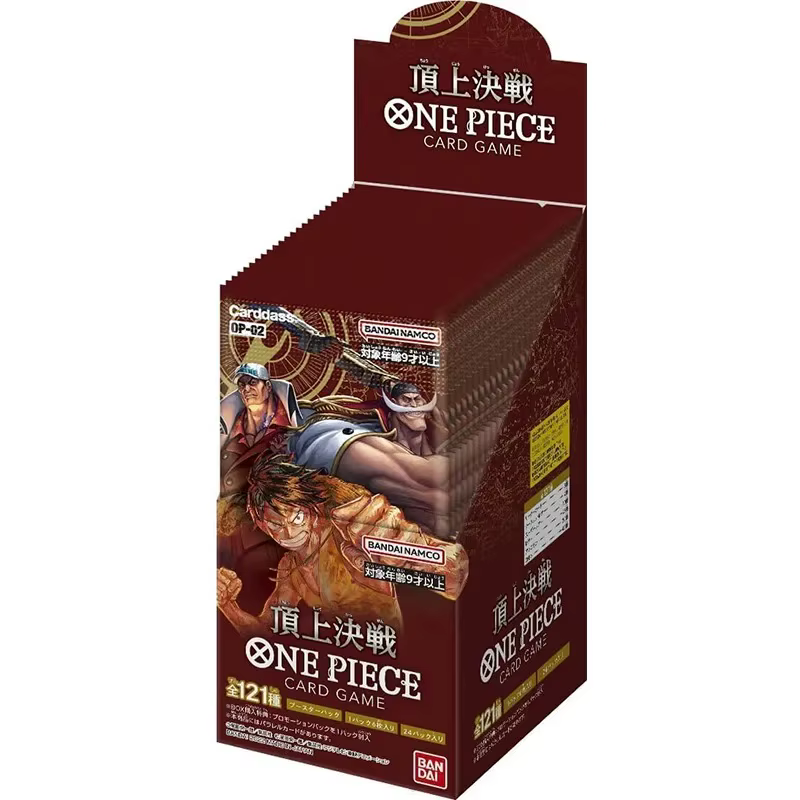 BANDAI One Piece TCG OP EB PRB Série Complète Boîte de Boosters Japonaise Scellée Cartes de Collection